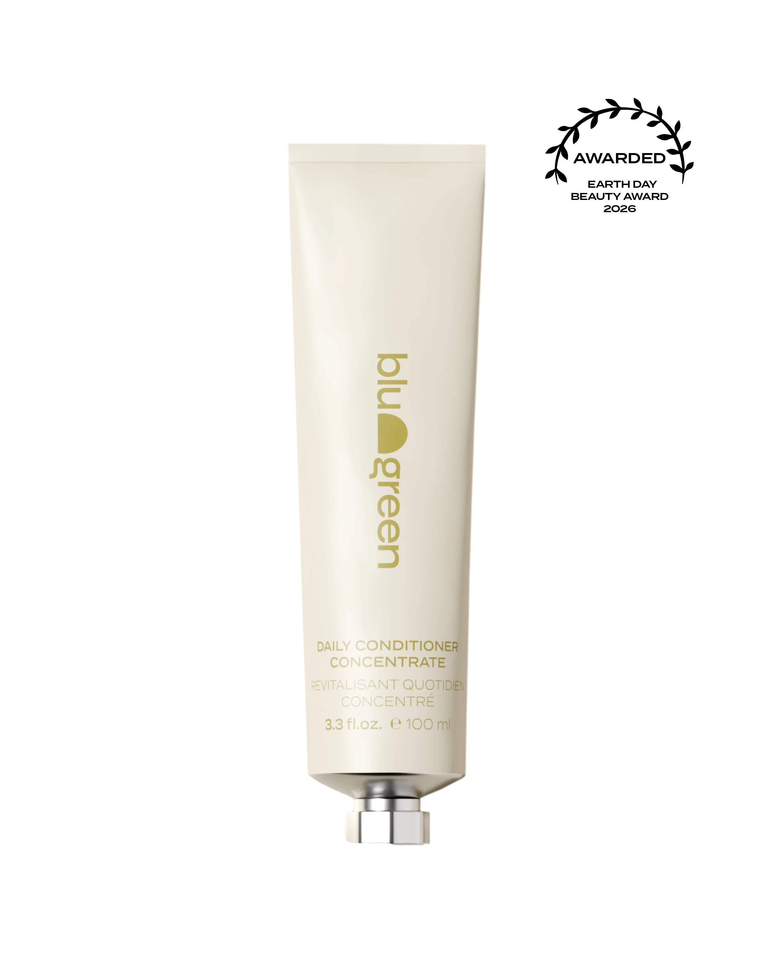 Blu & Green Daily Conditioner Concentrate. Award-winning clean conditioner in a 100ml aluminum tube