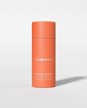 Load image into Gallery viewer, Blu & Green Dry Shampoo, 0.7 oz bright orange recyclable bottle, eco-friendly aerosol-free powder.