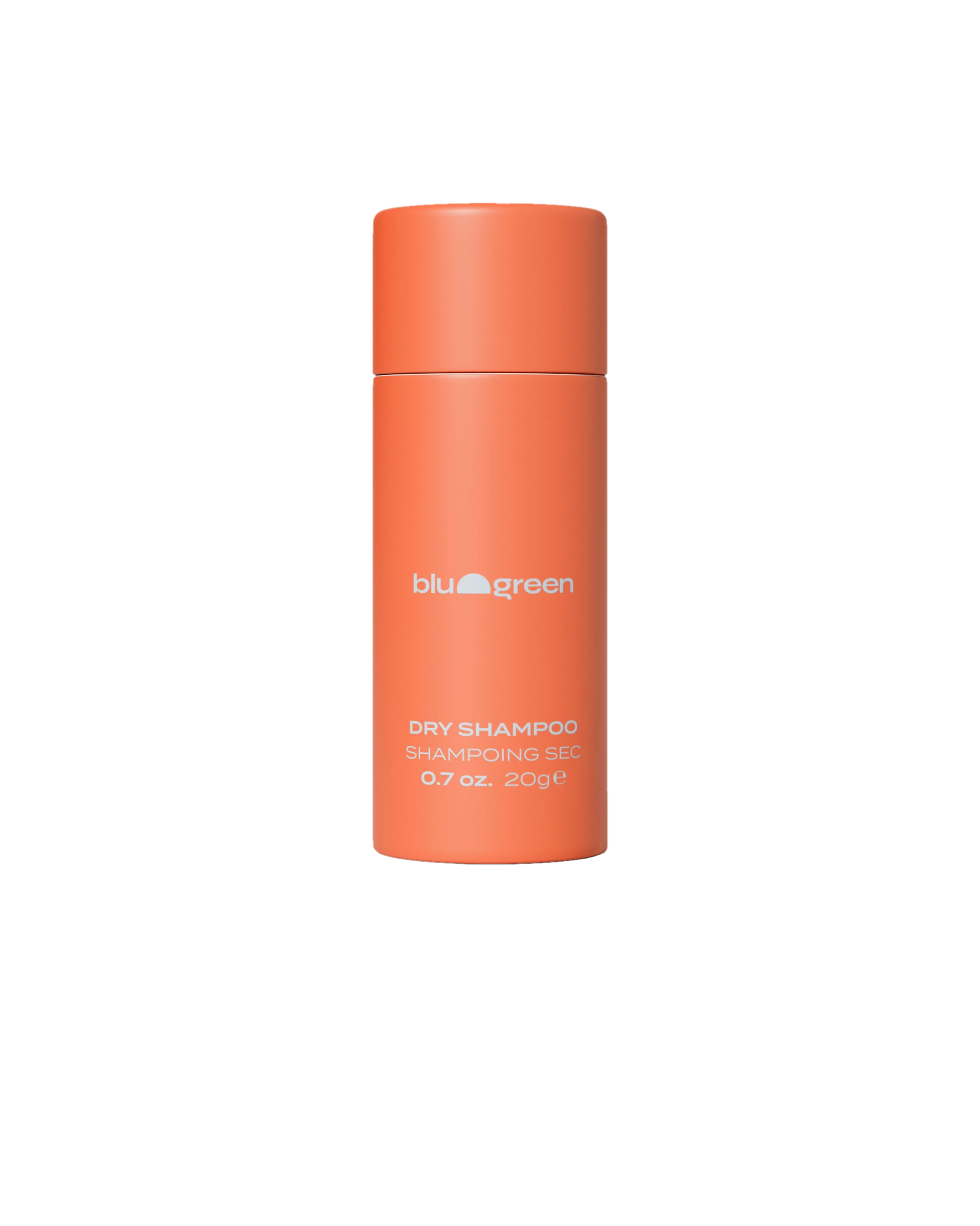 Blu & Green's lightweight, ultra-fine Dry Shampoo powder.